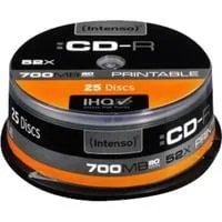 CD-R 700 MB, CD-Rohlinge 52fach, 25 Stück