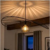 Bamyum Pendelleuchte Bamyum Pendelleuchte I Orvelte I Metall Schwarz Lampe