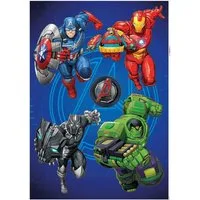 Komar Wandtattoo Avengers Mech Strike - Größe 50 x 70 cm (5 St), selbstklebend, Wandsticker, Kinderzimmer