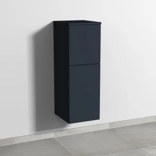 Sanipa 3way Mittelschrank mit 1 Tür und 1 Auszug, Marine-Matt, SP1251R SP1251R