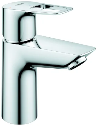 GROHE Waschtischarmatur BauLoop 23883_1 S-Size MST kalt PushOpen Ablgrt. chrom, 23883001 23883001
