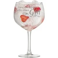 Lasernauten Cocktailglas Gin Glas mit Gravur 630 ml Cocktailglas Ginglas Gin Gläser mit Spruch