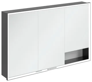 Villeroy & Boch Einbau-Spiegelschrank My View+ B48212 1200x750x167mm m. Beleuchtung Pure White B48212VF