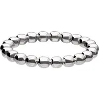Wildcat Fingerring Bubble Ring - Silber, 18,0 mm, Chirurgenstahl 316L - wasserfest, langlebig, hautverträglich