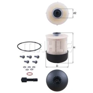 Mahle Kraftstofffilter Dacia Renault KX338/28D 1,5