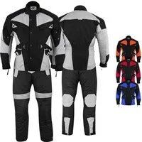 German Wear Motorradkombi GW302K (Spar-Set, 2-tlg., mit Protektoren, Motorradjacke & Motorradhose) 2-teiler Motorradjacke + Motorradhose