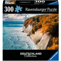 Ravensburger Puzzle Deutschland Collection, Kreidefelsen auf Rügen, 300 Puzzleteile, Made in Europe