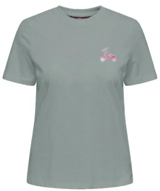 ONLY - ONLKITA S/S TEE CEN CS JRS Jadeite - Gr. - L