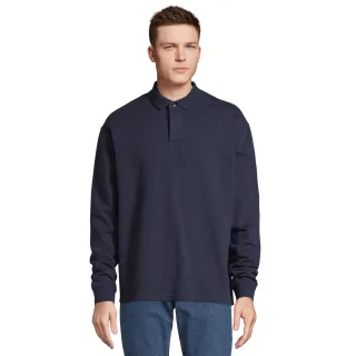 SOLS - "Heritage" Sweatshirt für Herren/Damen Unisex, Rollkragen (Dunkelblau)