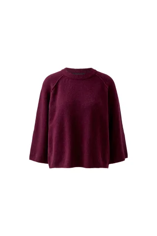 Oui - Pullover bramble berry - Gr. - 36