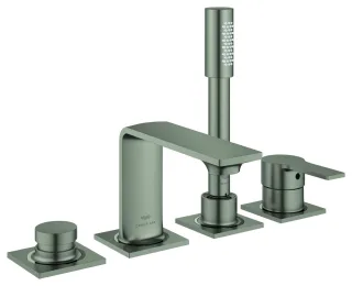 GROHE 4-Loch-Wannenbatterie Allure 19316_1 Oberbau satin steel, 19316MS1 19316MS1