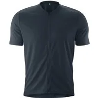 Gonso Radtrikot SITIVO Jersey Green M Herren Fahrradtrikot kurzarm, Half-Zip Trikot mit Rückentasche