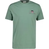 Gant T-Shirt REG ARCHIVE SHIELD EMB SS T-SHIRT von dem Archiv aus den 1980er-Jahren inspiriert