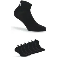 Fila Kurzsocken UNISEX INVISIBLE PLAIN SOCKS (6-Paar, 6 Paar) Baumwollmischung, Rippenbündchen, flache Zehennaht