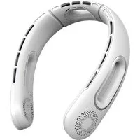 feinlux Mini USB-Ventilator Mini USB-Ventilator Tragbarer Nackenventilator, Handfreie Klingenlose Hals-Ventilator, Wiederaufladbar