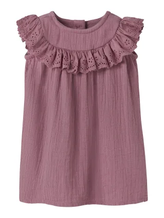 NAME IT - NBFJOANNA CAPSL DRESS Mesa Rose - Gr. - 86