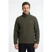 Jack Wolfskin Fleecejacke LITE CURL FZ M Langarm-Design mit Reißverschluss, wasserabweisend, windabweisend