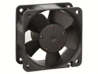 EBM-PAPST Axiallüfter, 614NGHH , 24 V/DC, 6805 U/min, 54 m³/h, 43 dB(A), 3,6 W, 60 x 60 x 25 mm