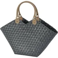 Handed By Einkaufsshopper Sweetheart Shopper M dark grey