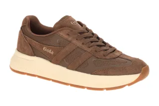 Gola CMB917CF Seattle Trainer Herren Sneaker Braun Otter atmungsaktiv & weich...