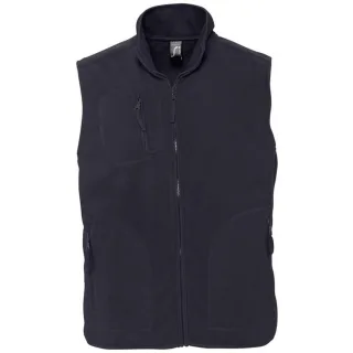 SOLS Norway Unisex Anti-Pill Fleece Bodywarmer / Weste (Holzkohle)