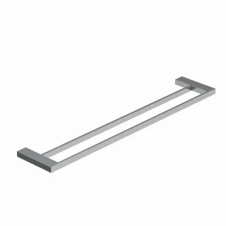 Kludi VELA C Doppel-Badetuchhalter Länge = 600MM chrom, 3198805 3198805