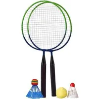 Best Sporting Spielzeug-Gartenset Mini Badminton Set, (Set, 5-tlg), perfekt für Kinder