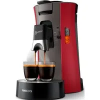 Philips Senseo Kaffeepadmaschine Select CSA240/90, mit drei Kaffee-Einstellungen, aus 21% rec. Plastik, Memo-Funktion