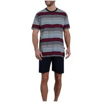 GÖTZBURG Shorty Herren Pyjama kurz (2 tlg) Baumwolle