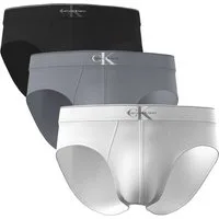 Calvin Klein Underwear Slip HIP BRIEF 3PK (Packung, 3er-Pack) Körpernahe Passform