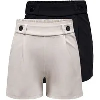JDY Stoffhose GEGGO (1-tlg., Set) mit Gürtelschlaufen und Knopfdetails im 2er Sparpack