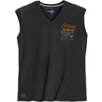 redfield Muscleshirt Redfield Übergrößen Muskelshirt maritim schwarz