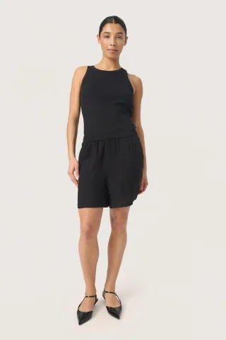 Shorts Gerade Passform Blac