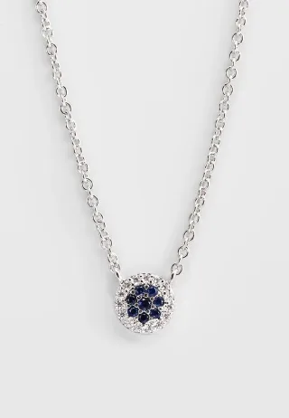 US Polo Assn Jewellery Celine Rhodium-Halskette