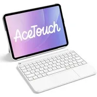 Inateck für iPad 11 Gen A16, 11 Zoll iPad Air M4 M3, iPad 10, iPad Pro 4/3/2/1 iPad-Tastatur (Ultraleichte, Abnehmbare Tastatur mit Touchpad, Tragbar)