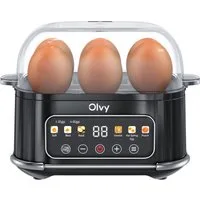 Olvy Eierkocher Olvy Eierkocher für 1-6 Eier mit Omelett