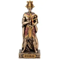 Figuren Shop GmbH Dekofigur Ägyptische Osiris Figur – Mini Götterstatue Veronese Collection 9 cm