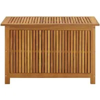 vidaXL Gartenbox, Gartenaufbewahrungsbox 90x50x58 cm Massivholz Akazie