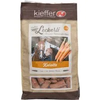 Kieffer Leckerli Karotte - natürlicher Leckerbissen für Pferde - 1 kg, Snack für: Pferd