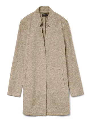 VERO MODA - VMBRUSHEDKATRINE JACKET GA ENT Silver Mink - Gr. - XL