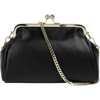 Cluty Abendtasche (1-tlg), echt Leder, Made in Italy