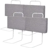 Clanmacy Bettschutzgitter Bettgitter Bettschutzgitter Kinder Verstellbares Seitenschutz 4x50cm (4 St)