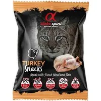 Alpha Spirit Katzensnack gewürfelt Pute 50 g, für: Katze