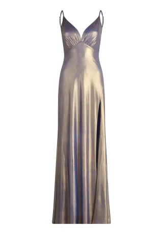 VM by Vera Mont - Abendkleid Blue/Gold - Gr. - 32