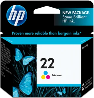 HP HP Ink Cart 22/3c small 5ml 1pk (3-farbig)