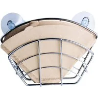 HIT Trading Filterhalter KAFFEE-FILTER-HALTER 2x Saugnapf Kaffeefilterhalter Kaffeepad 79, Kaffeefilter Filterhalter