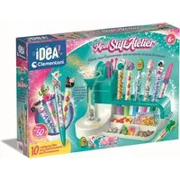 Clementoni® Experimentierkasten Idea Stift-Atelier mit über 50 Accessoires - Stift-Bastelset
