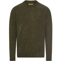 camel active Strickpullover mit Rundhalsausschnitt
