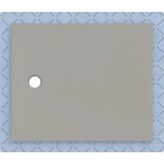 Geberit CleanFloor30 Duschfläche integriert, mit Dichtvlies, grau: 120x100cm,, 551022291 551022291