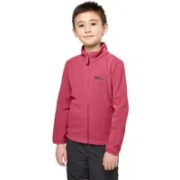 Jack Wolfskin Fleecejacke TAUNUS JACKET K hochschließender Kragen, mit Reißverschluss, atmungsaktiv, winddicht